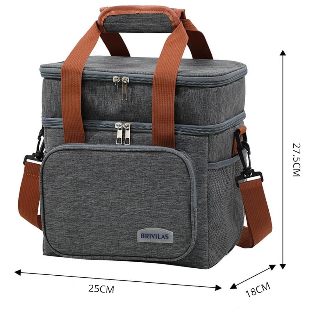 🎒 キャンプ&ピクニックの必需品!多機能保冷バッグ【未来雅™】