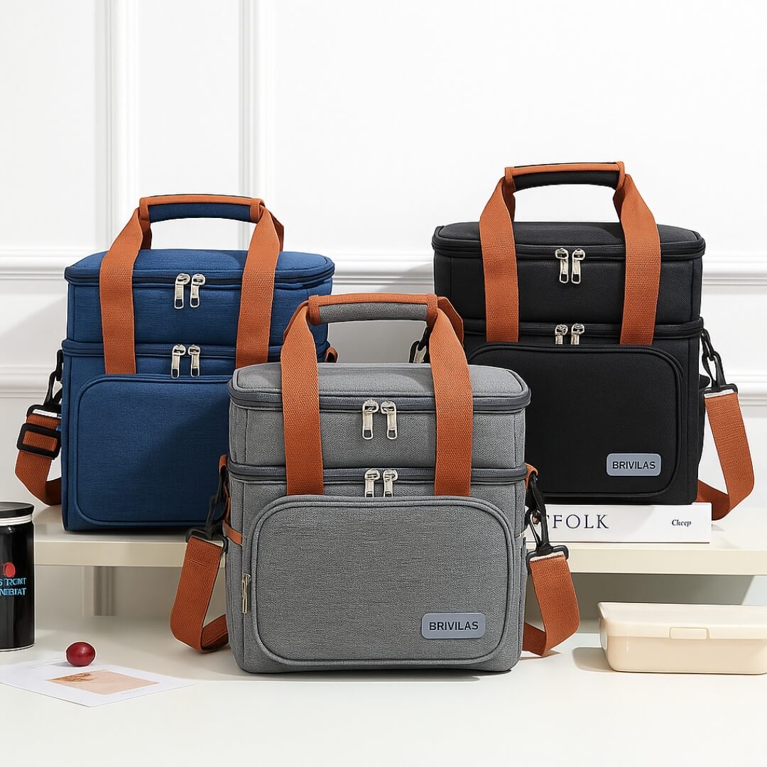 🎒 キャンプ&ピクニックの必需品!多機能保冷バッグ【未来雅™】