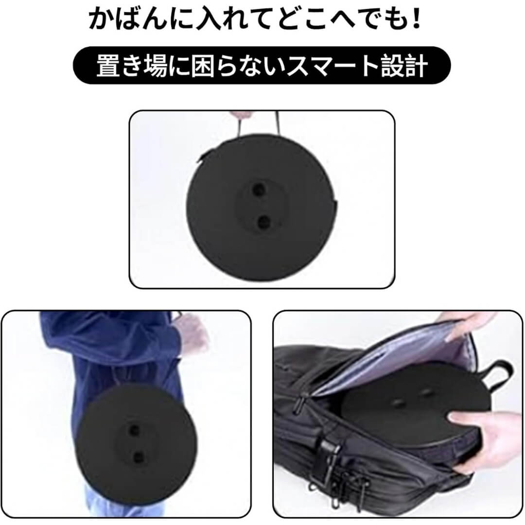 『 未来雅™』折りたたみ式ポータブルチェア – どこでも快適な座り心地