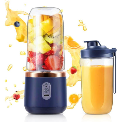 BlendyGo+ ポータブルブレンダー｜コードレス・USB充電式・スムージー対応【未来雅™】