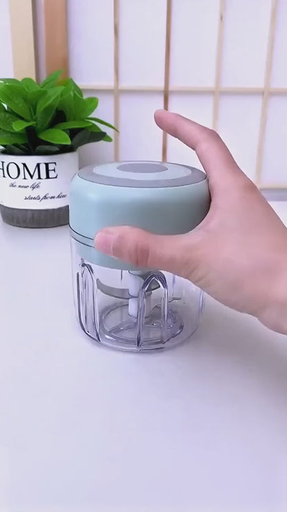 電動スマートみじん｜たった一つのボタンで、料理のストレスがゼロになる - 新登場【未来雅™】